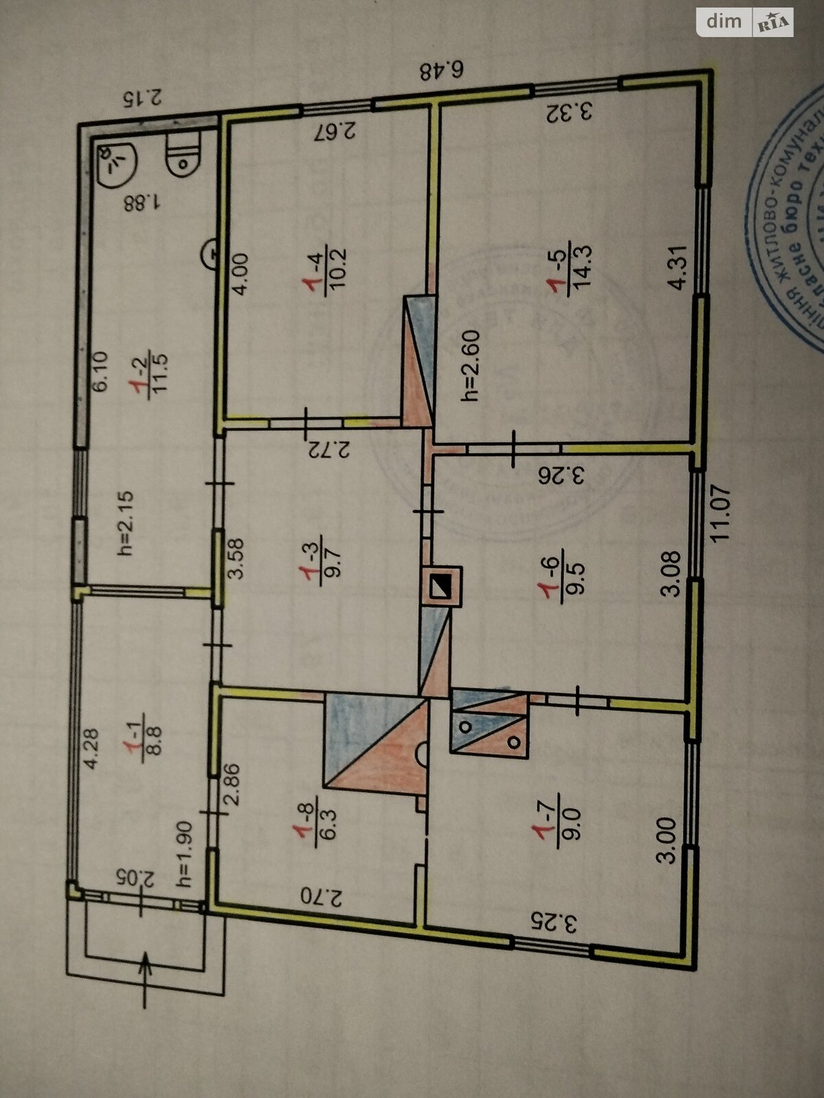 одноэтажный дом с верандой, 79.3 кв. м, дерево и кирпич. Продажа в Дивне фото 1 одноэтажный дом с верандой, 79.3 кв. м, дерево и кирпич. Продажа в Дивне фото 1