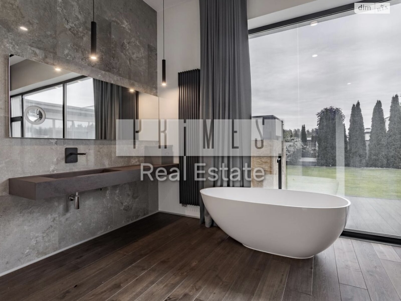 одноэтажный дом с гаражом, 280 кв. м, кирпич. Продажа в Дмитровке фото 1