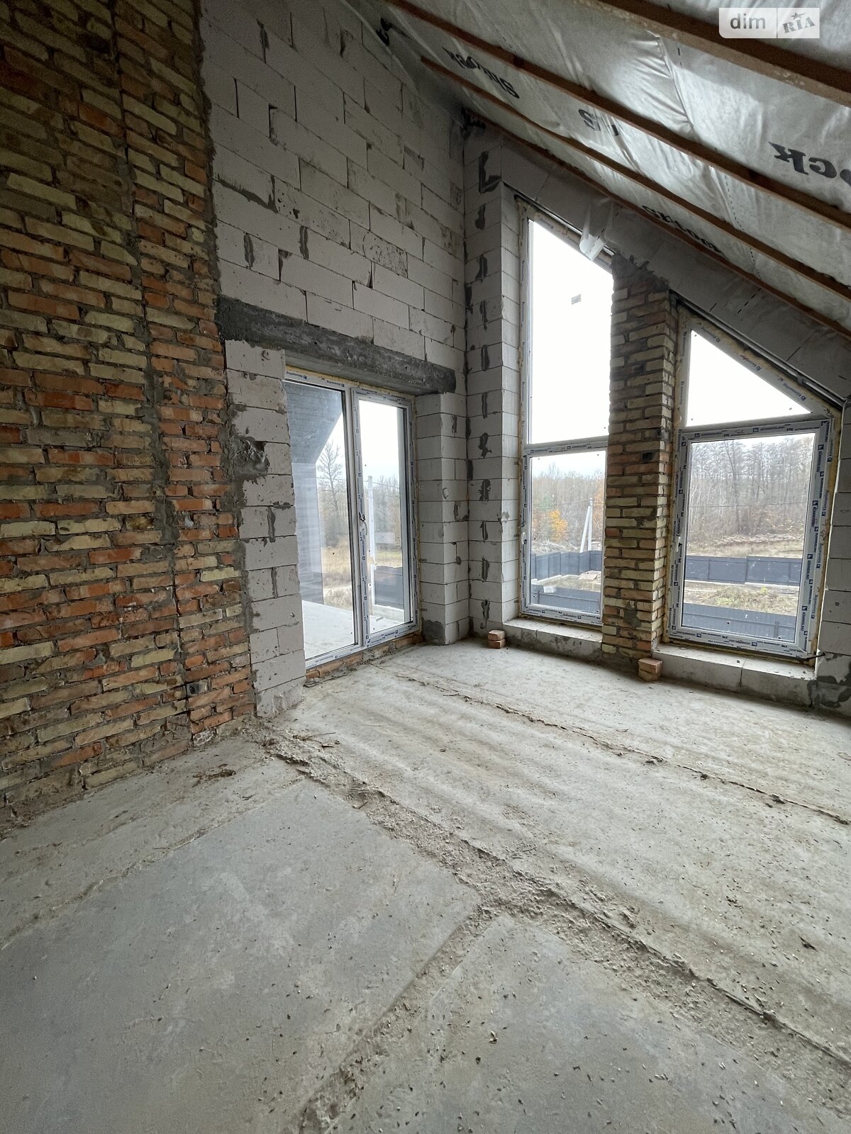 двухэтажный дом, 111 кв. м, газобетон. Продажа в Дмитровке фото 1