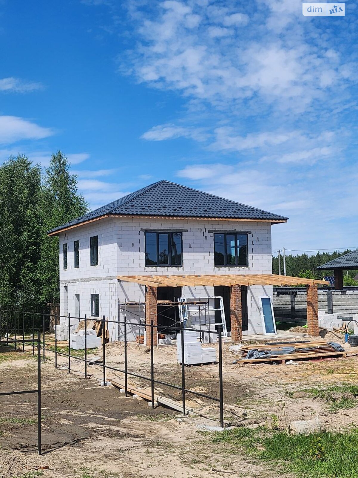двухэтажный дом, 150 кв. м, газобетон. Продажа в Дмитровке фото 1 двухэтажный дом, 150 кв. м, газобетон. Продажа в Дмитровке фото 1