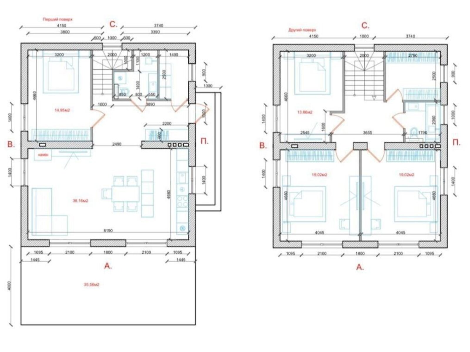 двухэтажный дом, 150 кв. м, газобетон. Продажа в Дмитровке фото 1 двухэтажный дом, 150 кв. м, газобетон. Продажа в Дмитровке фото 1