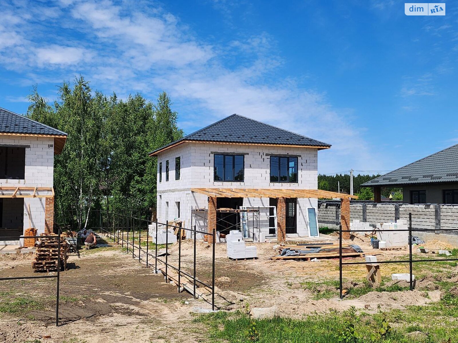 двухэтажный дом, 150 кв. м, газобетон. Продажа в Дмитровке фото 1 двухэтажный дом, 150 кв. м, газобетон. Продажа в Дмитровке фото 1