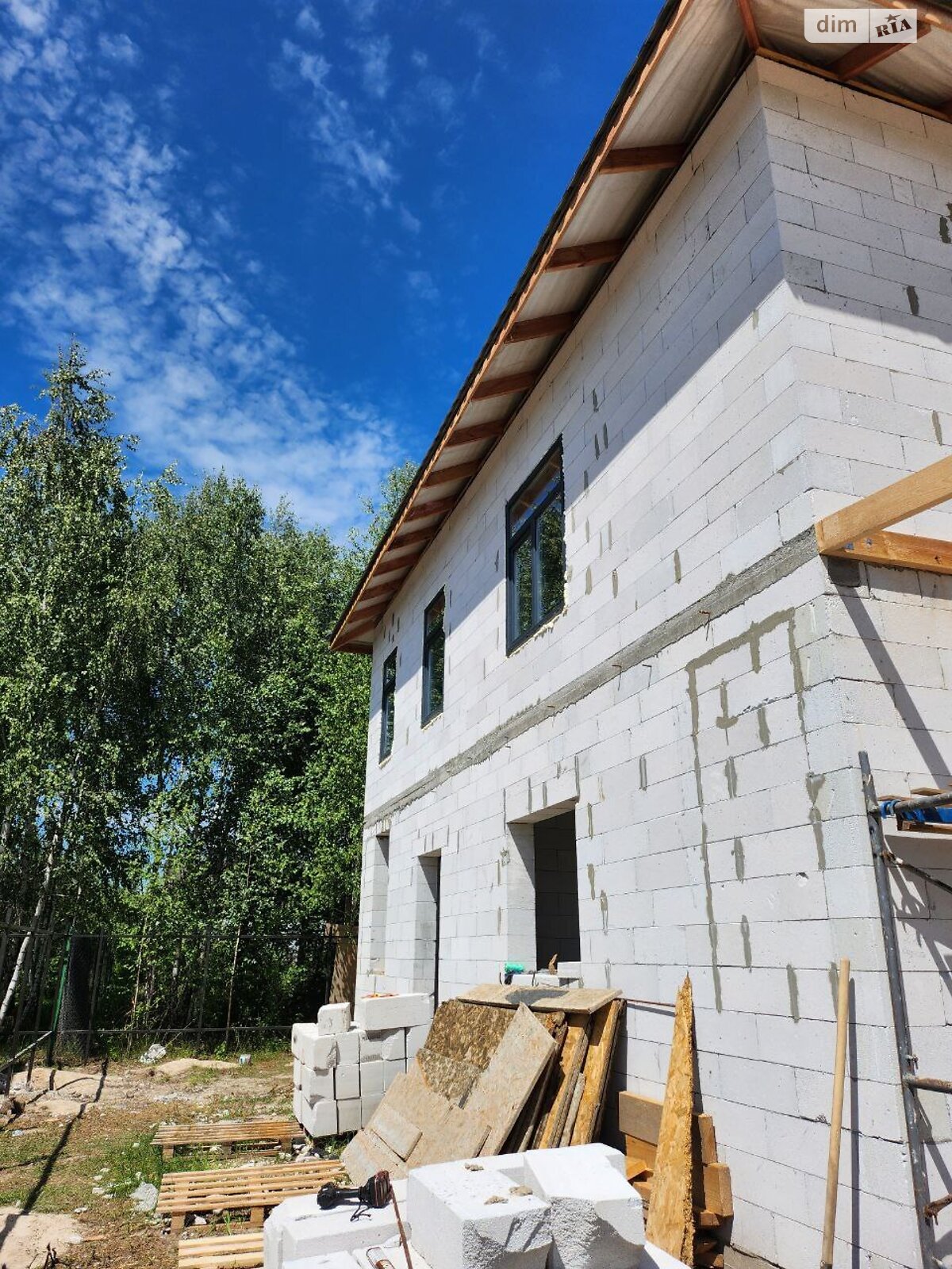двухэтажный дом, 150 кв. м, газобетон. Продажа в Дмитровке фото 1 двухэтажный дом, 150 кв. м, газобетон. Продажа в Дмитровке фото 1