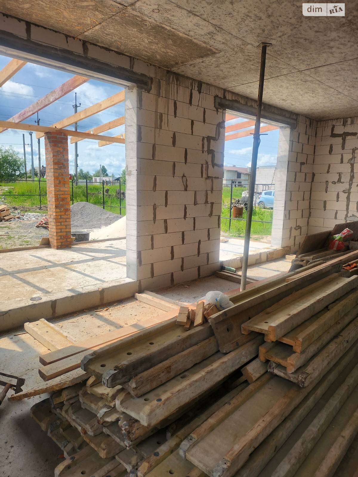 двухэтажный дом, 150 кв. м, газобетон. Продажа в Дмитровке фото 1 двухэтажный дом, 150 кв. м, газобетон. Продажа в Дмитровке фото 1