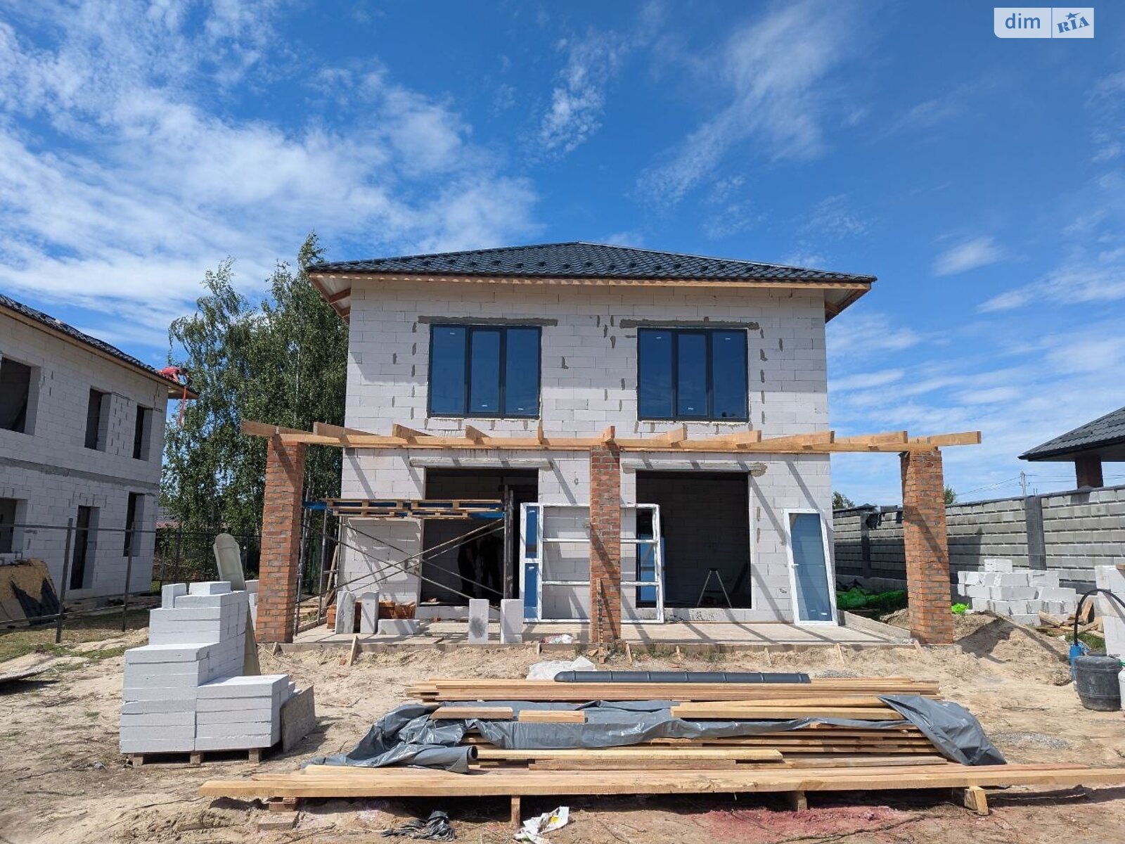 двоповерховий будинок, 150 кв. м, газобетон. Продаж у Дмитрівці фото 1 двоповерховий будинок, 150 кв. м, газобетон. Продаж у Дмитрівці фото 1