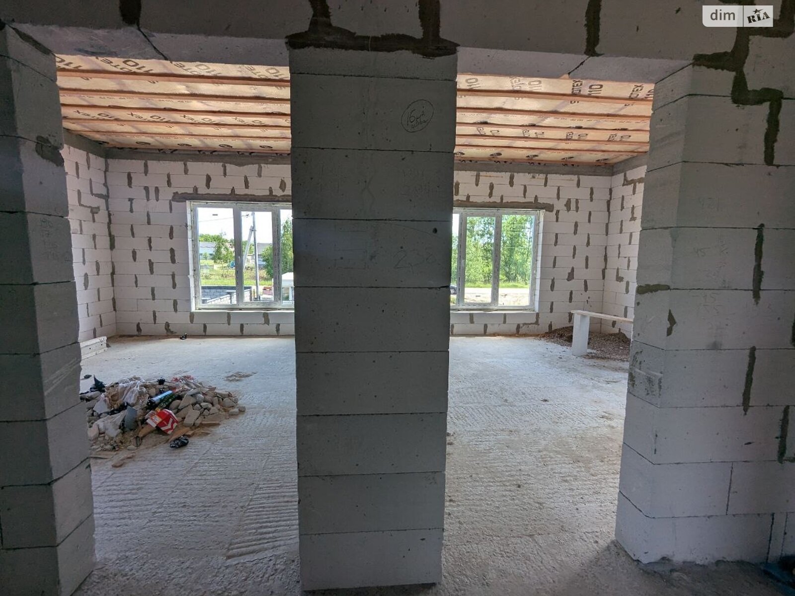 двоповерховий будинок, 150 кв. м, газобетон. Продаж у Дмитрівці фото 1 двоповерховий будинок, 150 кв. м, газобетон. Продаж у Дмитрівці фото 1