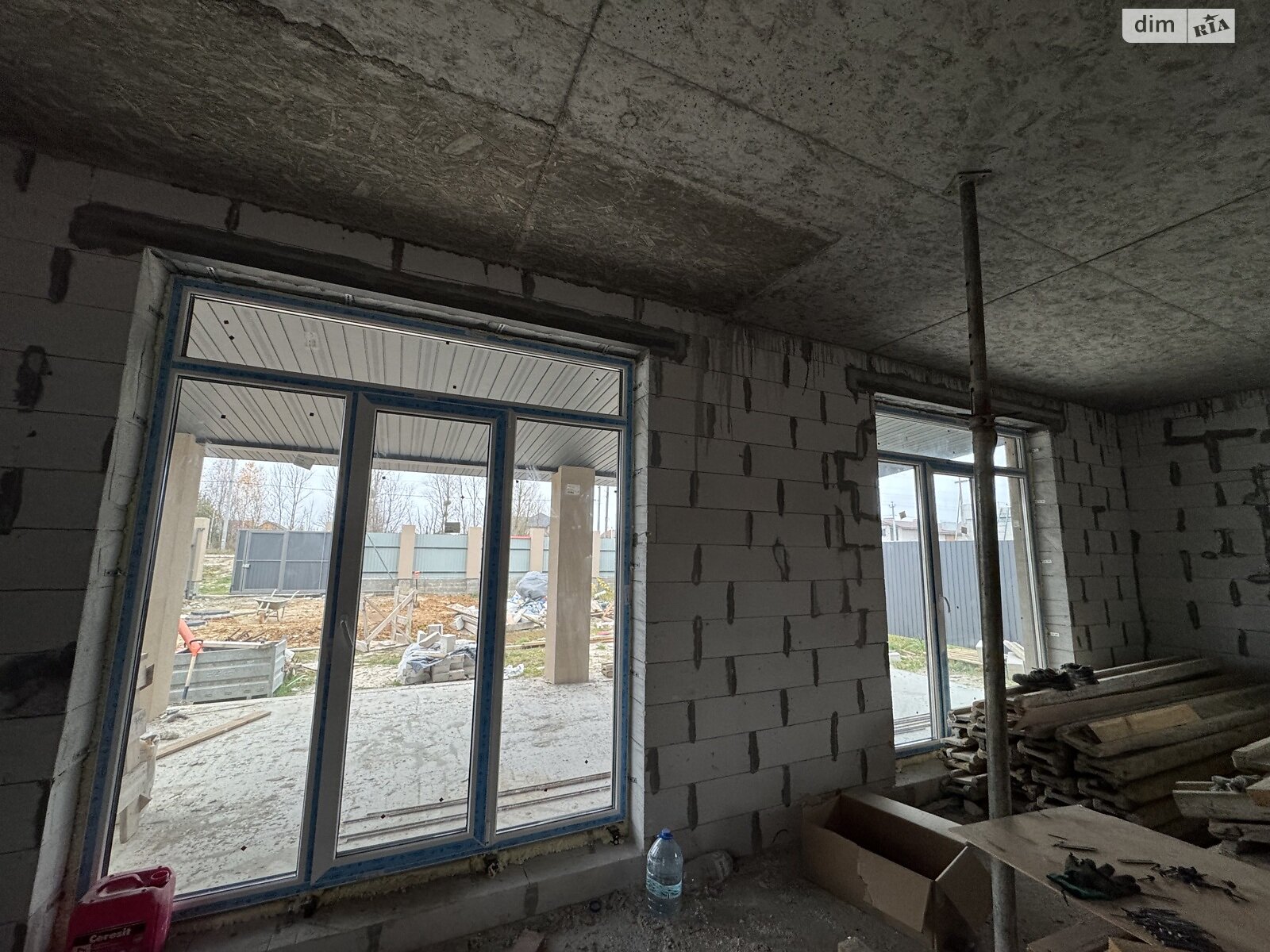 двухэтажный дом, 150 кв. м, пеноблок. Продажа в Дмитровке фото 1 двухэтажный дом, 150 кв. м, пеноблок. Продажа в Дмитровке фото 1