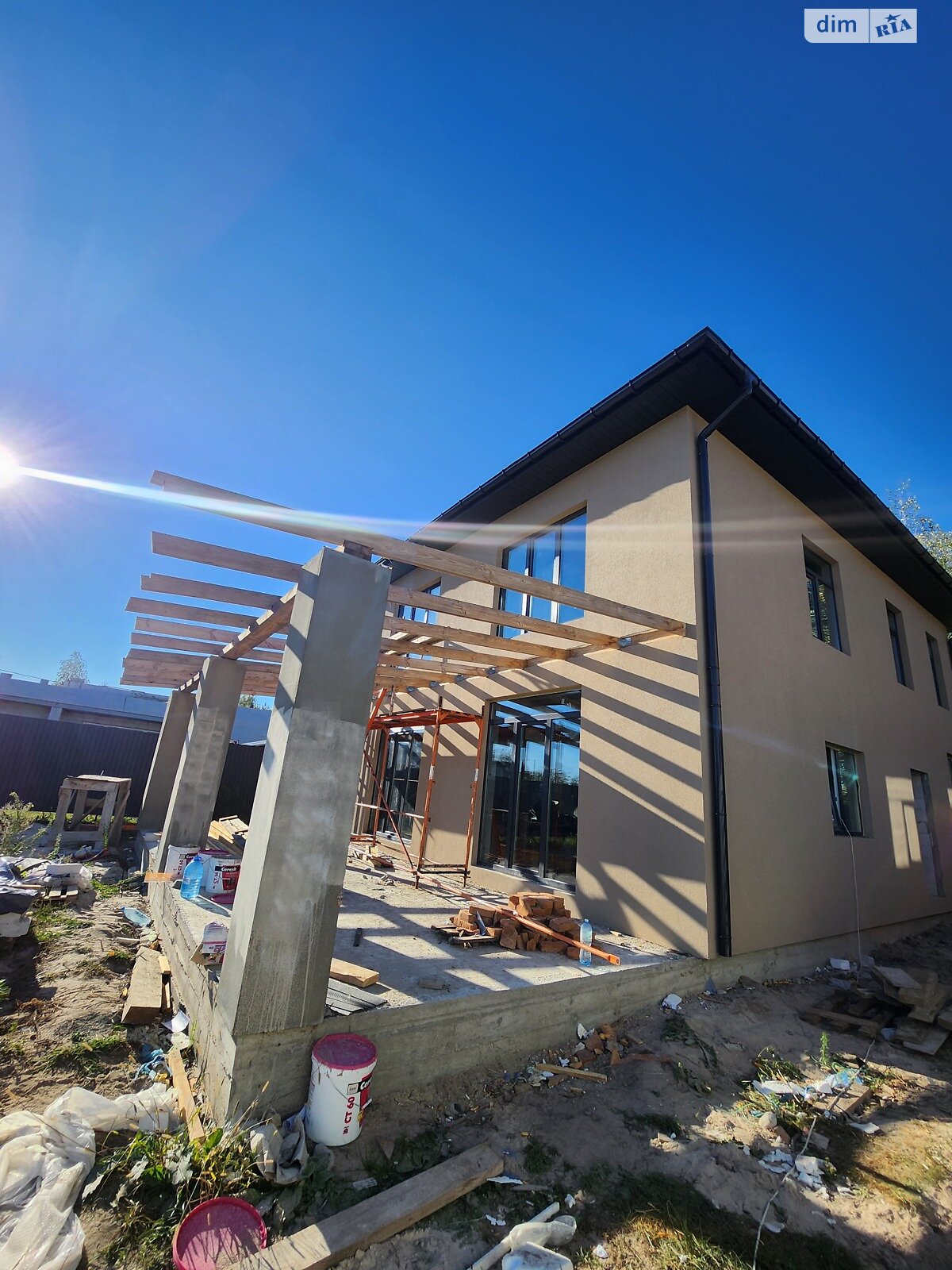 двухэтажный дом, 150 кв. м, газобетон. Продажа в Дмитровке фото 1