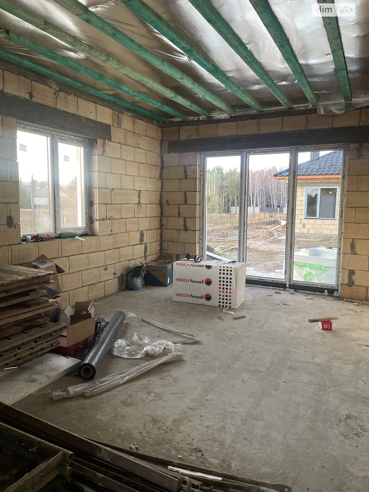 одноэтажный дом, 98 кв. м, керамзитобетон. Продажа в Дмитровке фото 1