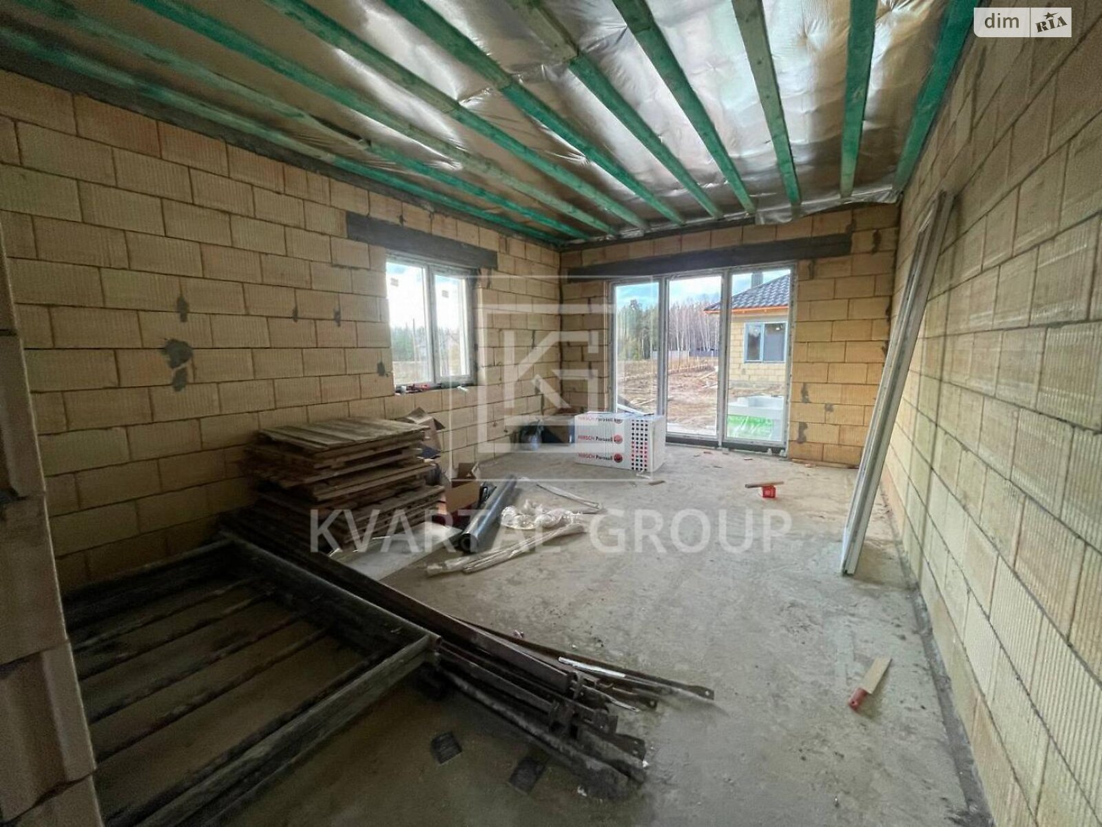 одноэтажный дом, 117 кв. м, кирпич. Продажа в Дмитровке фото 1