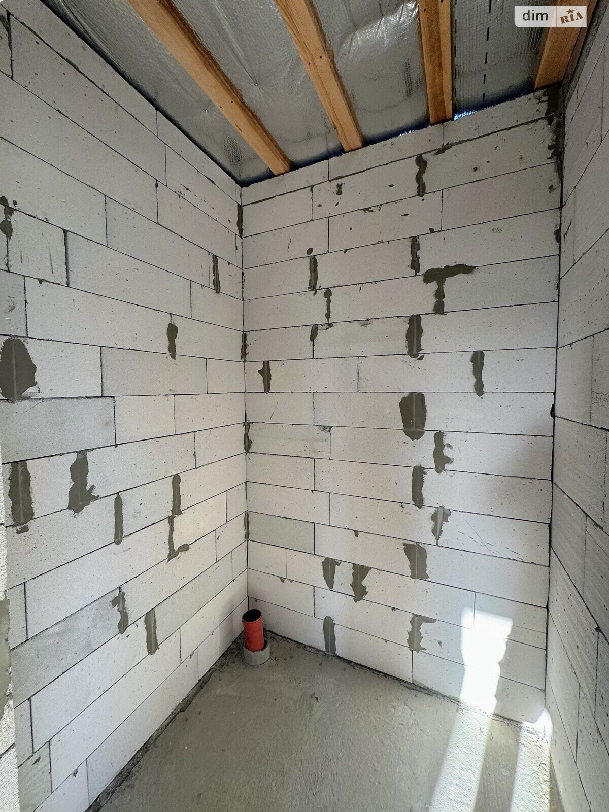 одноповерховий будинок, 110 кв. м, піноблок. Продаж у Дмитрівці фото 1