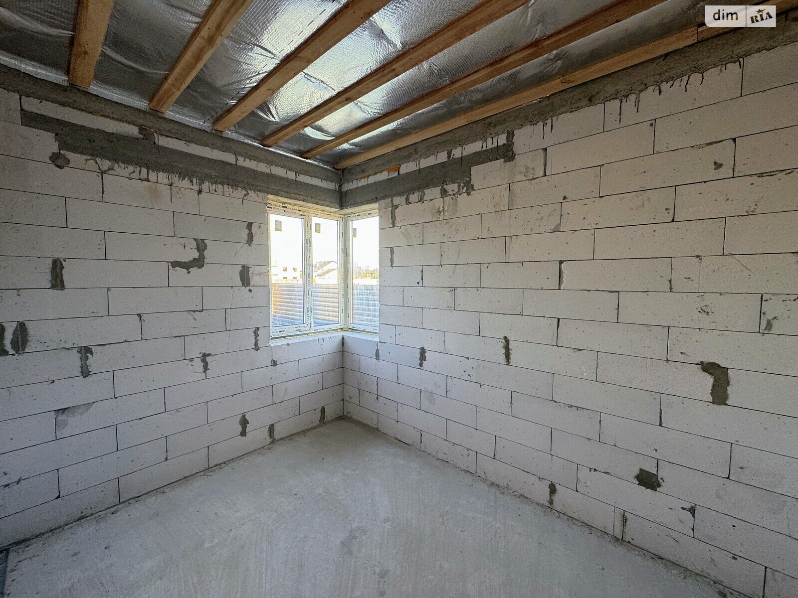 одноповерховий будинок, 110 кв. м, піноблок. Продаж у Дмитрівці фото 1