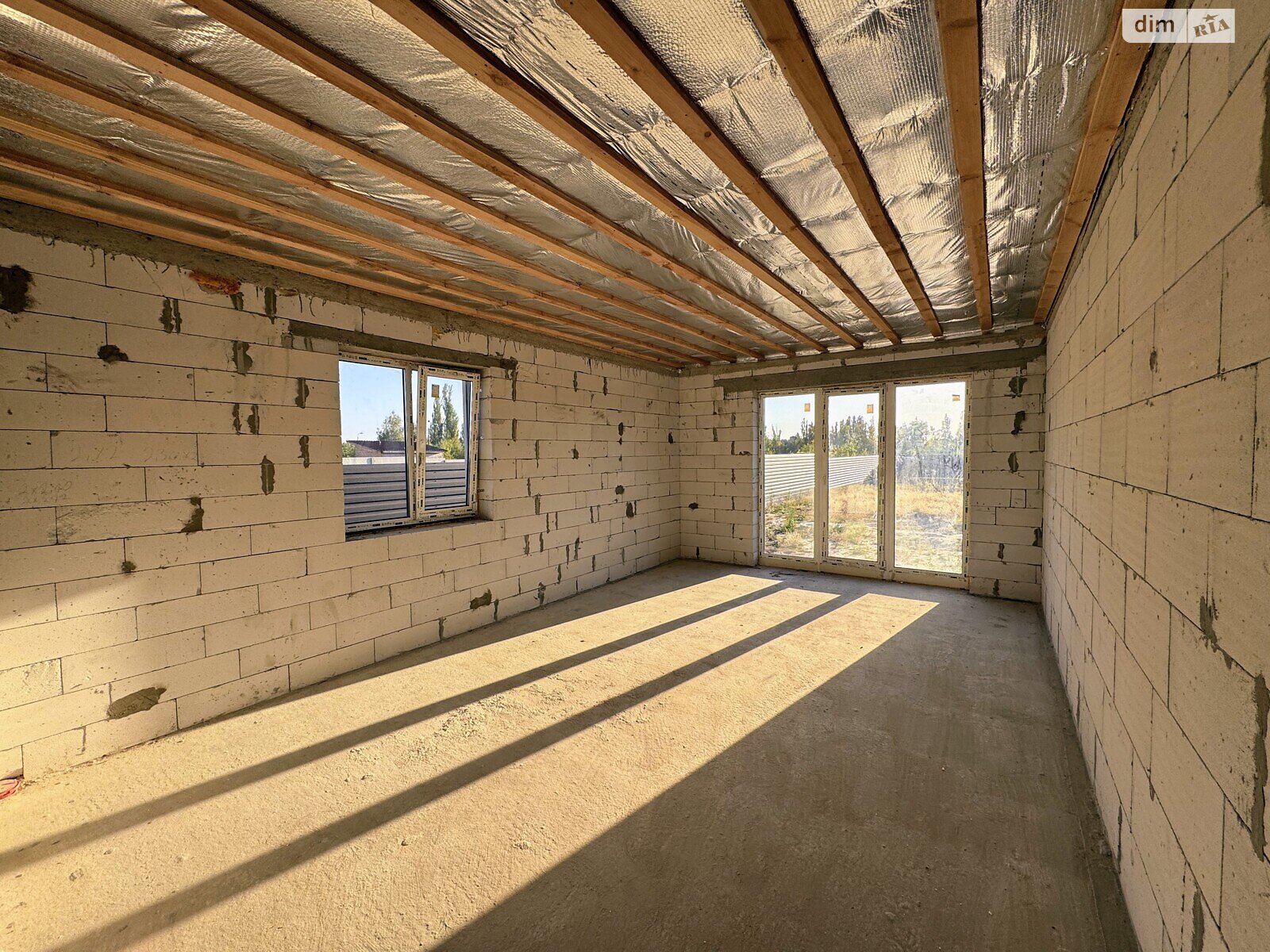 одноповерховий будинок, 110 кв. м, піноблок. Продаж у Дмитрівці фото 1
