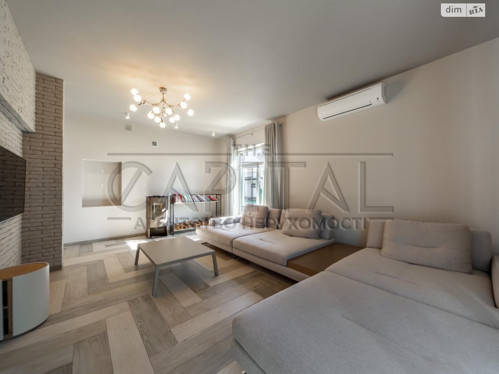 одноповерховий будинок з опаленням, 160 кв. м, цегла. Продаж у Дмитрівці фото 1