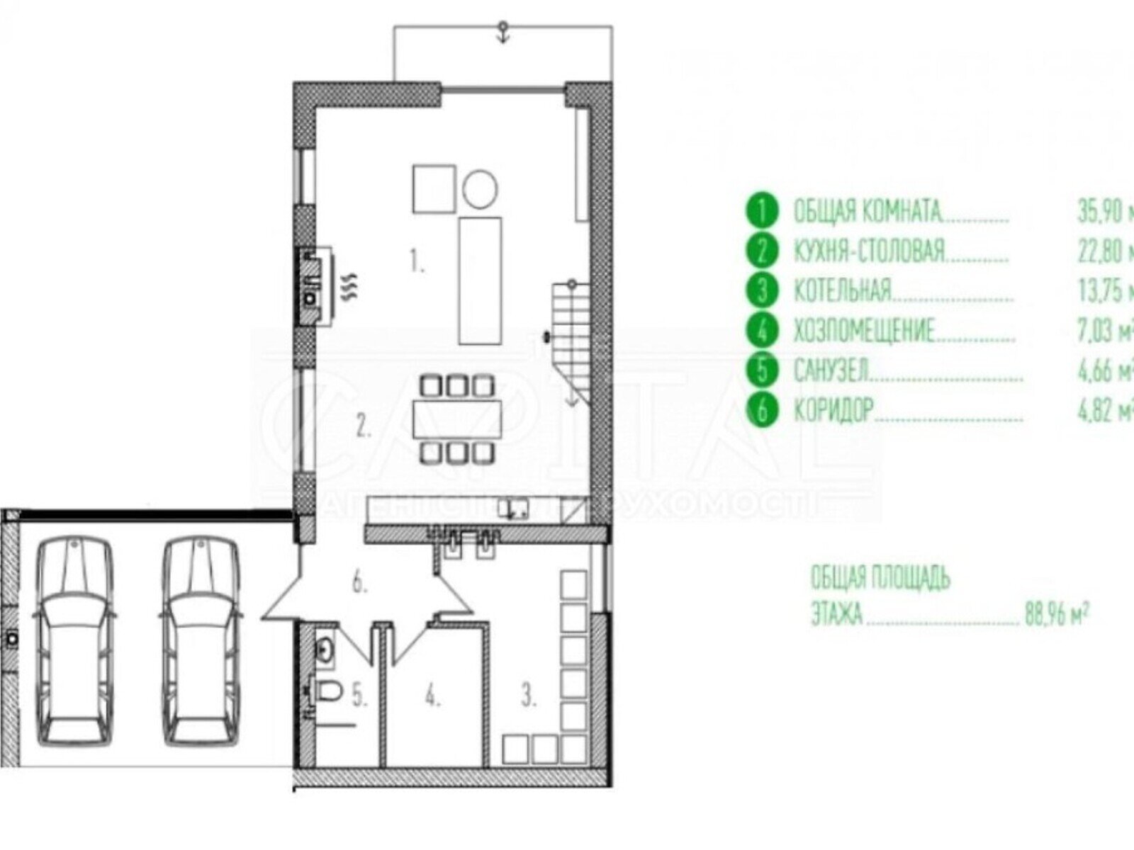 двоповерховий будинок з опаленням, 230 кв. м, цегла. Продаж у Дмитрівці фото 1