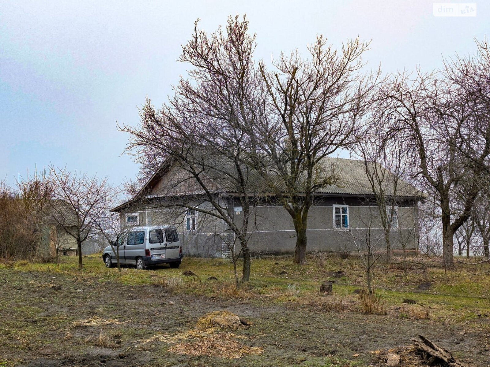 одноповерховий будинок з гаражем, 75 кв. м, дерево та цегла. Продаж у Дмитрівці фото 1