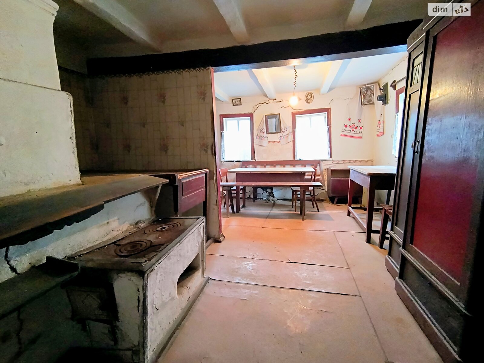 одноповерховий будинок з верандою, 62.9 кв. м, глинобитный. Продаж у Дмитрушках фото 1