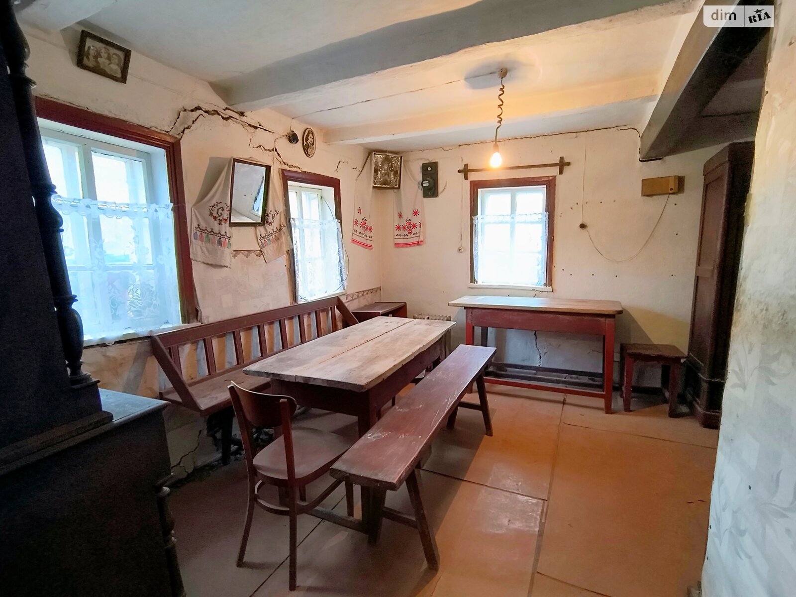 одноповерховий будинок з верандою, 62.9 кв. м, глинобитный. Продаж у Дмитрушках фото 1