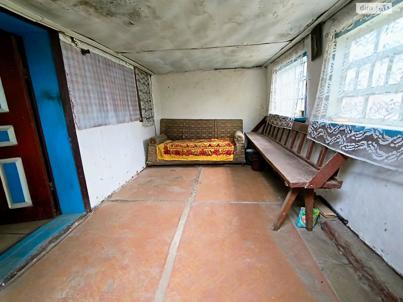 одноповерховий будинок з верандою, 62.9 кв. м, глинобитный. Продаж у Дмитрушках фото 1