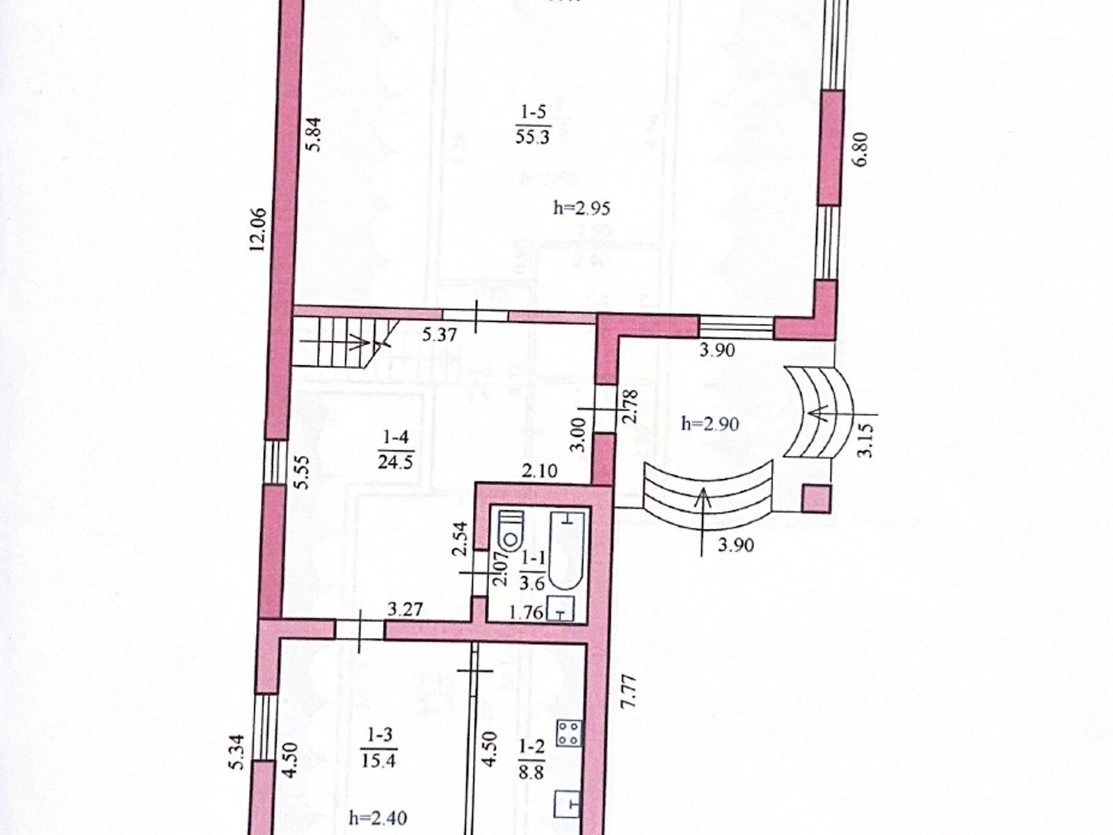 двоповерховий будинок, 169.8 кв. м, цегла. Продаж в Дніпрі, район Амур фото 1 двоповерховий будинок, 169.8 кв. м, цегла. Продаж в Дніпрі, район Амур фото 1