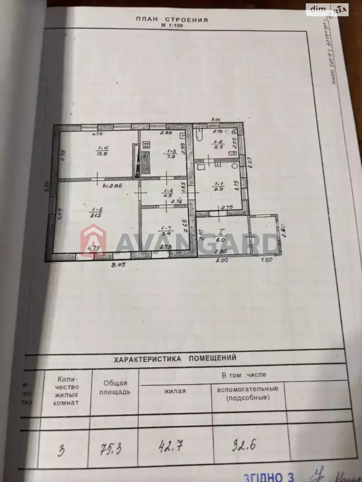 одноэтажный дом, 75.3 кв. м, кирпич. Продажа в Днепре район Амур-Нижнеднепровский фото 1 одноэтажный дом, 75.3 кв. м, кирпич. Продажа в Днепре район Амур-Нижнеднепровский фото 1