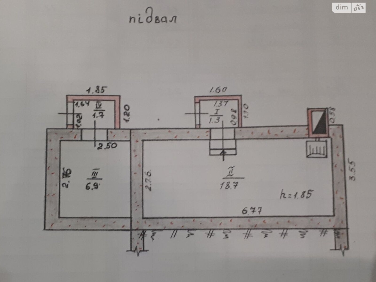 одноповерховий будинок, 85 кв. м, цегла. Продаж в Дніпрі, район Березанівка фото 1