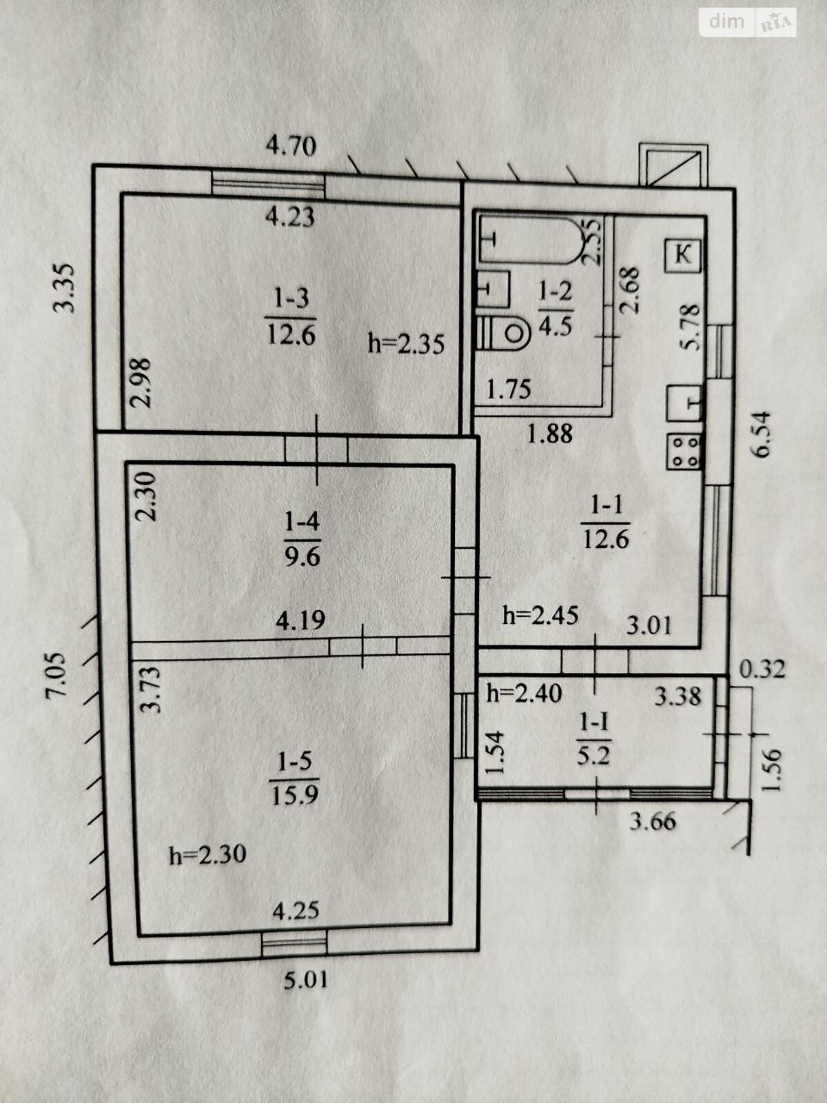 одноповерховий будинок, 60.4 кв. м, шлакоблок. Продаж в Дніпрі, район Березанівка фото 1 одноповерховий будинок, 60.4 кв. м, шлакоблок. Продаж в Дніпрі, район Березанівка фото 1