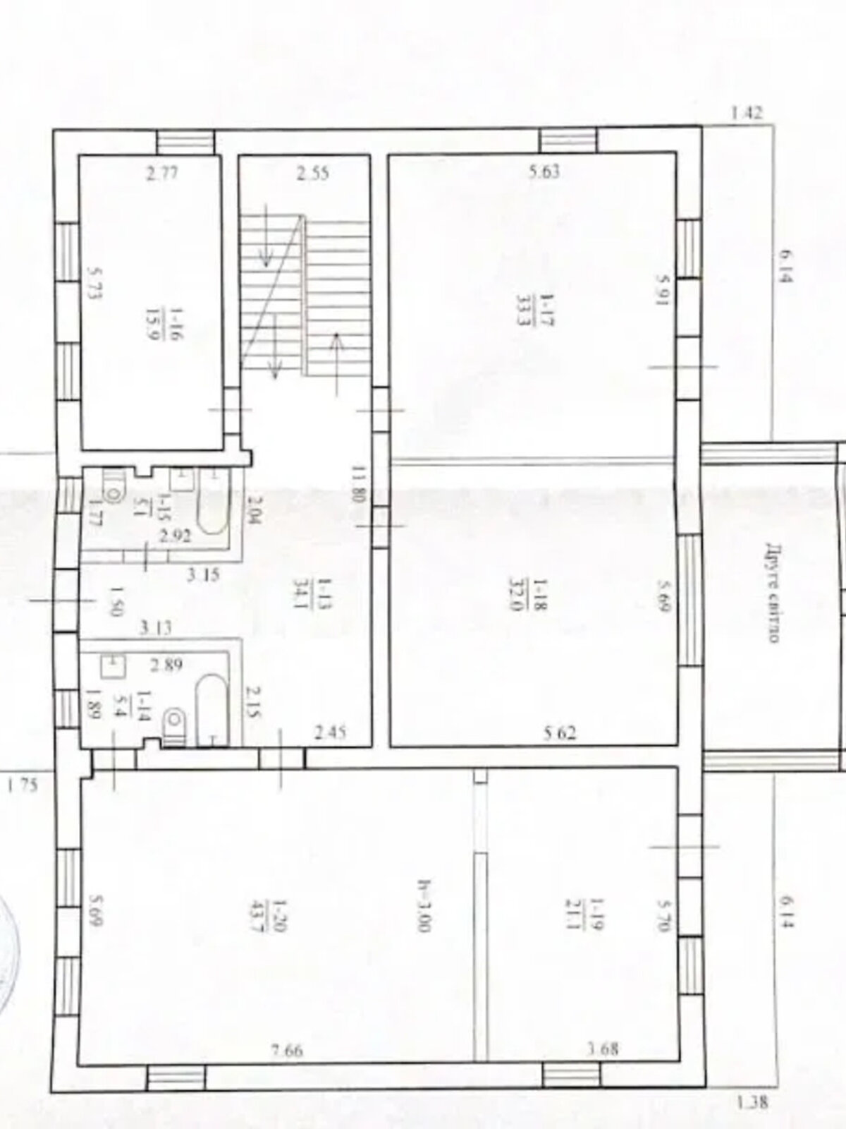 триповерховий будинок з верандою, 802 кв. м, цегла. Продаж в Дніпрі, район Ігрень фото 1 триповерховий будинок з верандою, 802 кв. м, цегла. Продаж в Дніпрі, район Ігрень фото 1