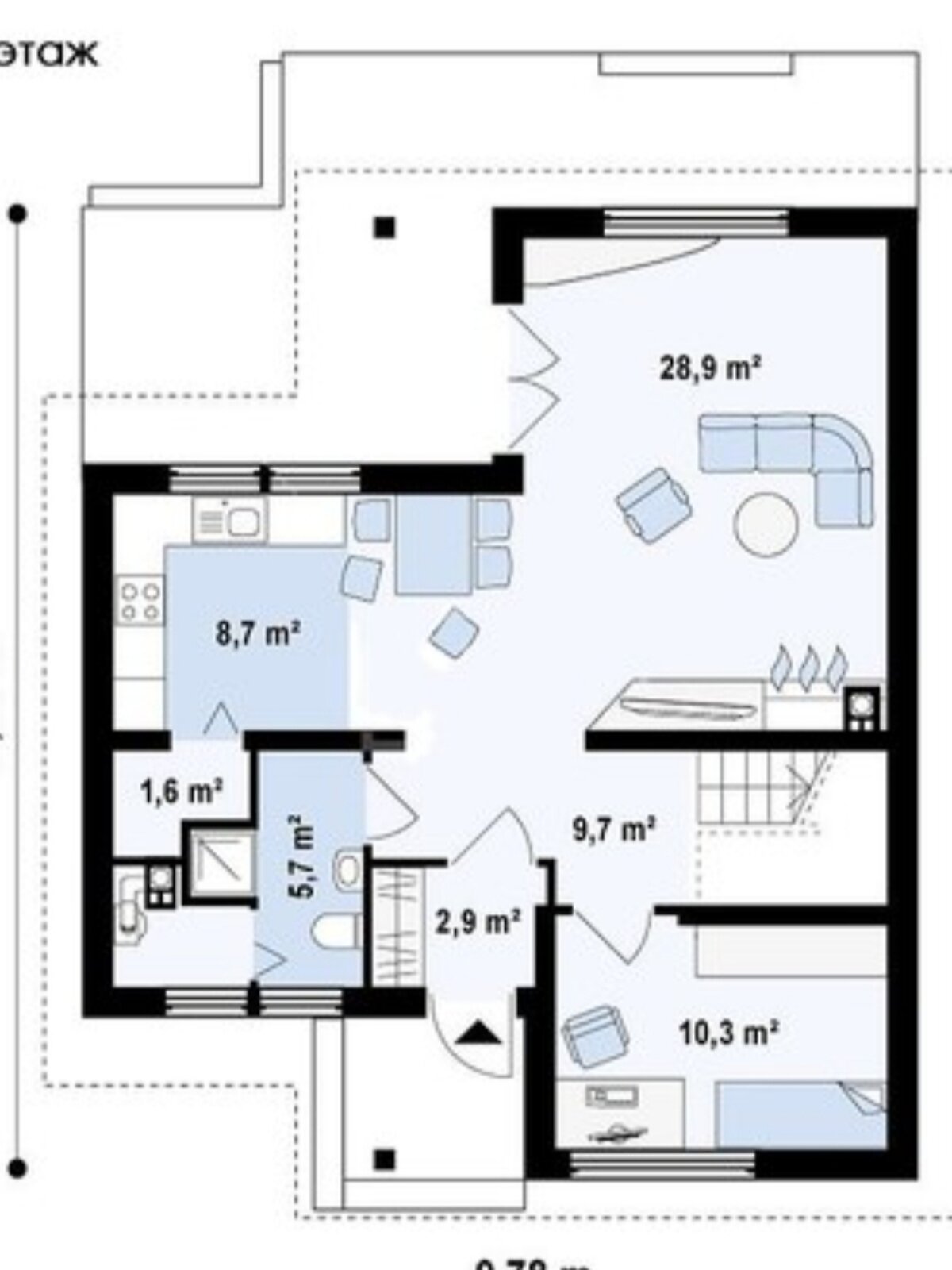 двухэтажный дом, 163 кв. м, кирпич. Продажа в Днепре район Индустриальный фото 1