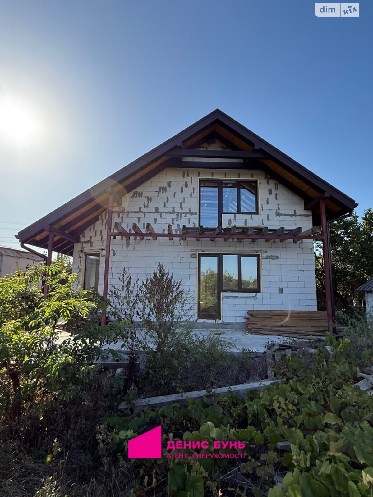 двухэтажный дом с верандой, 128 кв. м, газобетон. Продажа в Днепре район Камянка фото 1 двухэтажный дом с верандой, 128 кв. м, газобетон. Продажа в Днепре район Камянка фото 1