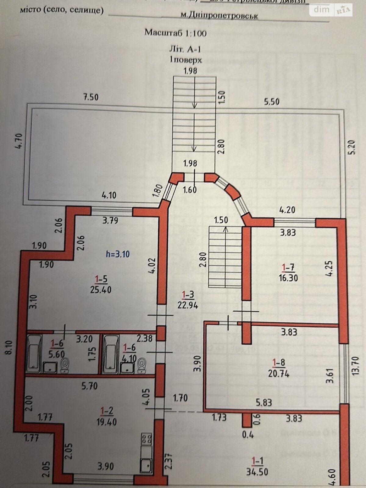 двоповерховий будинок з ремонтом, 228.63 кв. м, цегла. Продаж в Дніпрі, район Ломівка фото 1 двоповерховий будинок з ремонтом, 228.63 кв. м, цегла. Продаж в Дніпрі, район Ломівка фото 1