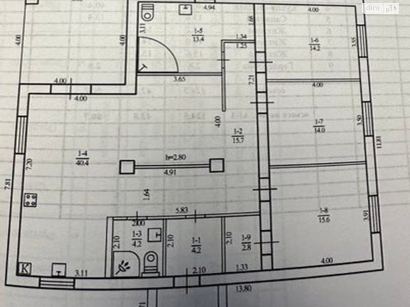 одноповерховий будинок веранда, 125 кв. м, кирпич. Продаж в Дніпрі, район Мирний фото 1