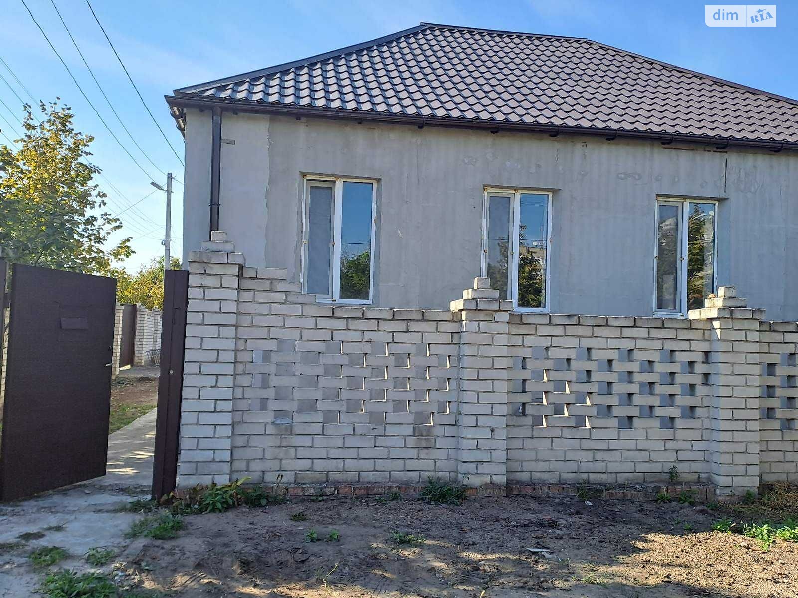 одноповерховий будинок з гаражем, 101 кв. м, кирпич. Продаж в Дніпрі, район Нове Клочко фото 1 одноповерховий будинок з гаражем, 101 кв. м, кирпич. Продаж в Дніпрі, район Нове Клочко фото 1