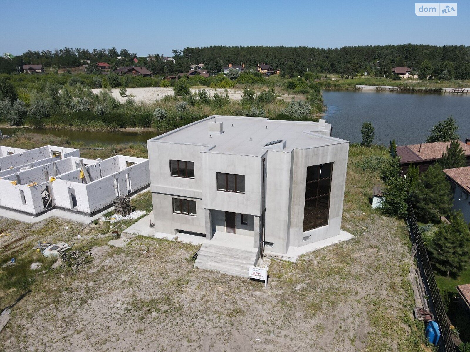 двоповерховий будинок, 335 кв. м, газобетон. Продаж у Обухівці фото 1 двоповерховий будинок, 335 кв. м, газобетон. Продаж у Обухівці фото 1