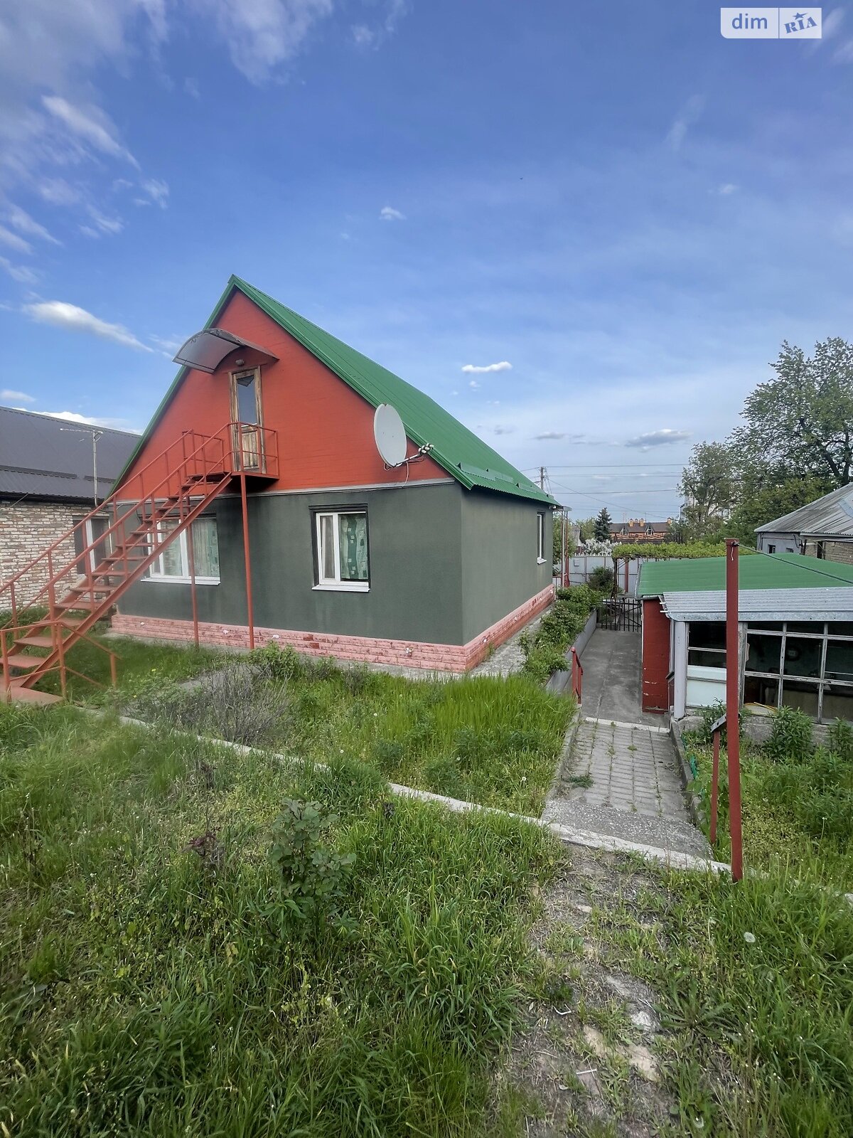 двоповерховий будинок з мансардою, 121 кв. м, цегла. Продаж у Дніпрі фото 1 двоповерховий будинок з мансардою, 121 кв. м, цегла. Продаж у Дніпрі фото 1