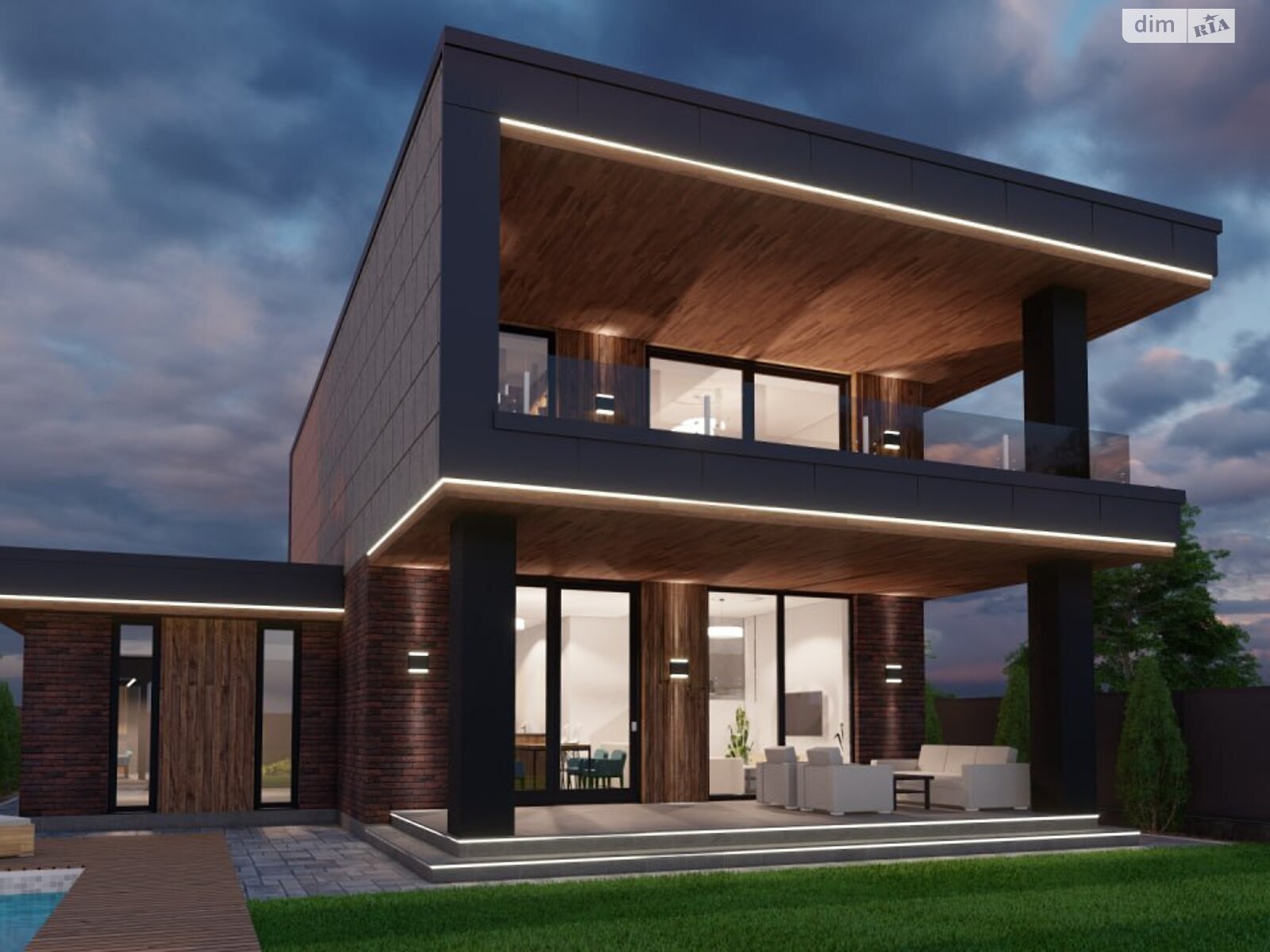 двухэтажный дом с верандой, 200 кв. м, пеноблок. Продажа в Днепре район Подстанция фото 1 двухэтажный дом с верандой, 200 кв. м, пеноблок. Продажа в Днепре район Подстанция фото 1