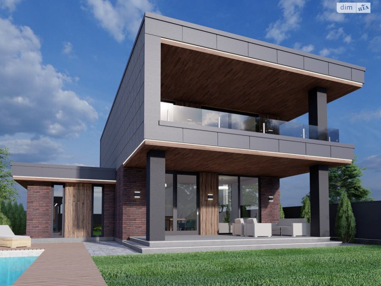 двухэтажный дом с верандой, 200 кв. м, пеноблок. Продажа в Днепре район Подстанция фото 1 двухэтажный дом с верандой, 200 кв. м, пеноблок. Продажа в Днепре район Подстанция фото 1