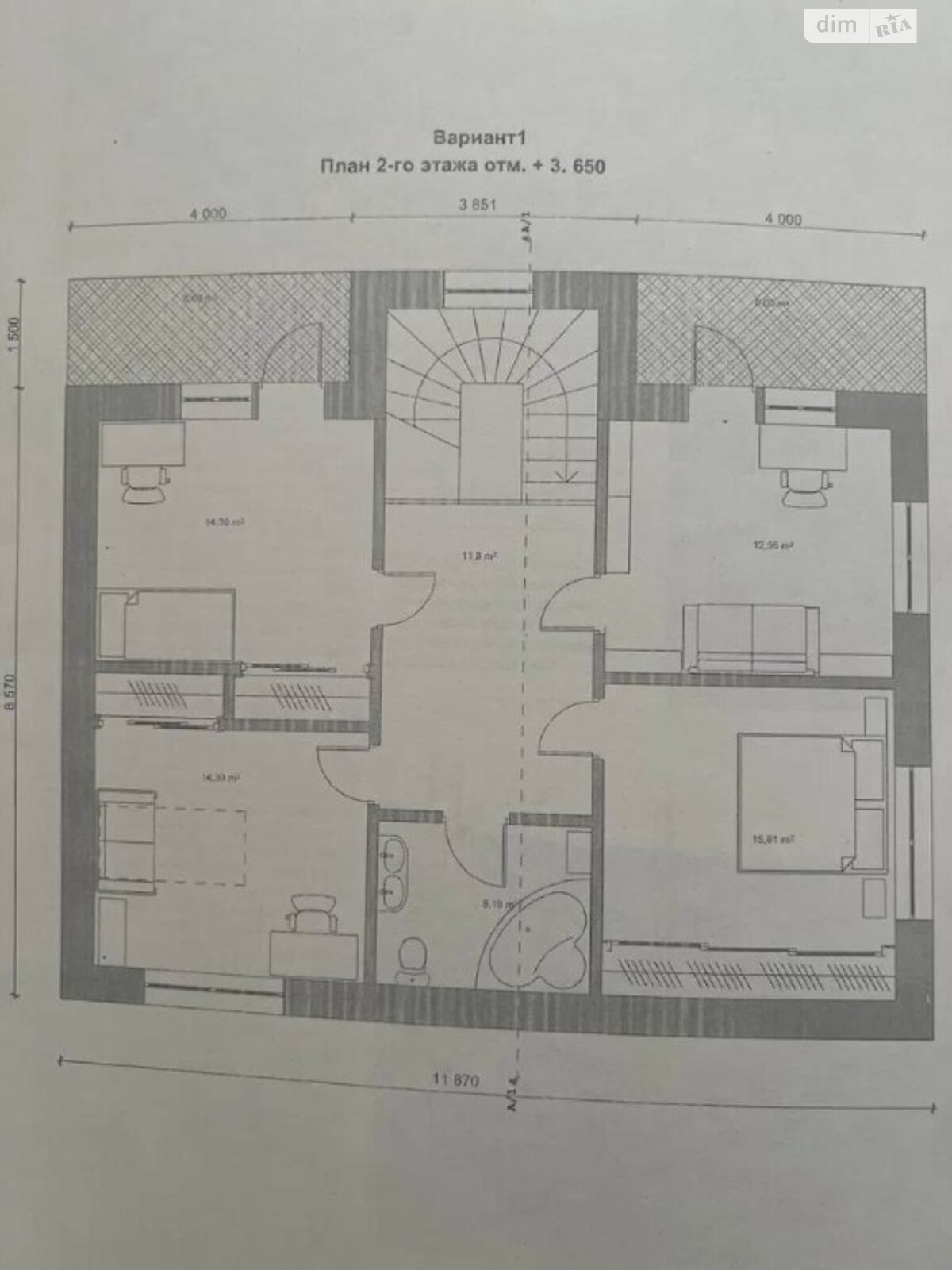 двухэтажный дом с ремонтом, 177 кв. м, кирпич. Продажа в Днепре район Приднепровский фото 1