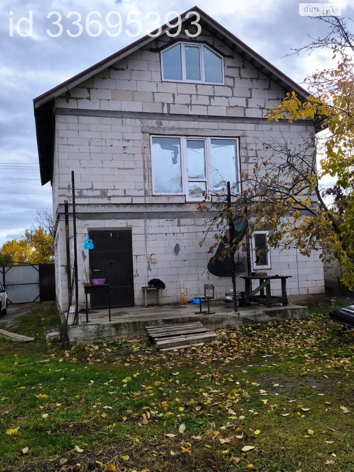 двухэтажный дом с отоплением, 130 кв. м, газобетон. Продажа в Днепре район Самаровка фото 1