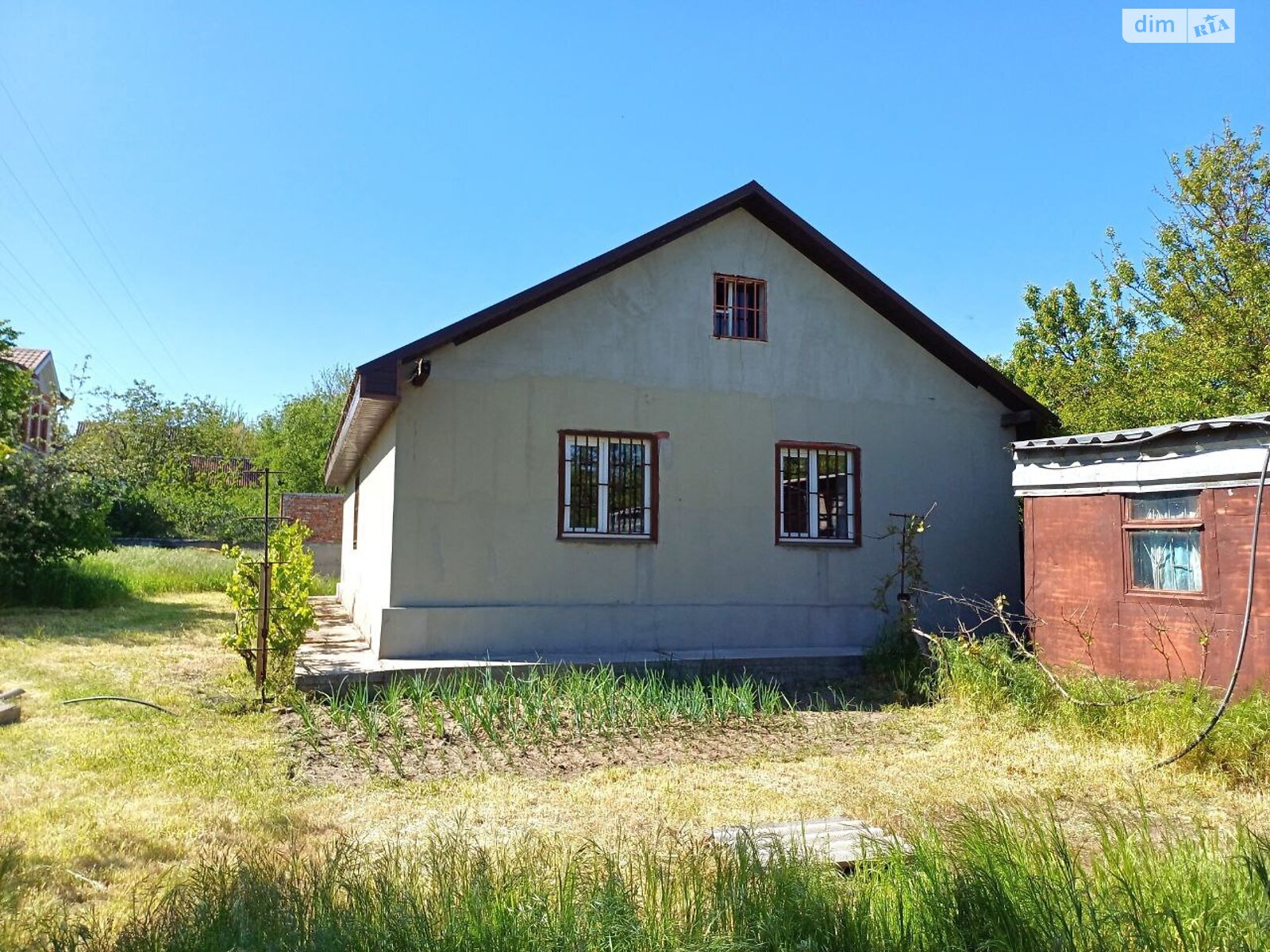 одноэтажный дом с гаражом, 70 кв. м, пеноблок. Продажа в Днепре район Самаровка фото 1 одноэтажный дом с гаражом, 70 кв. м, пеноблок. Продажа в Днепре район Самаровка фото 1