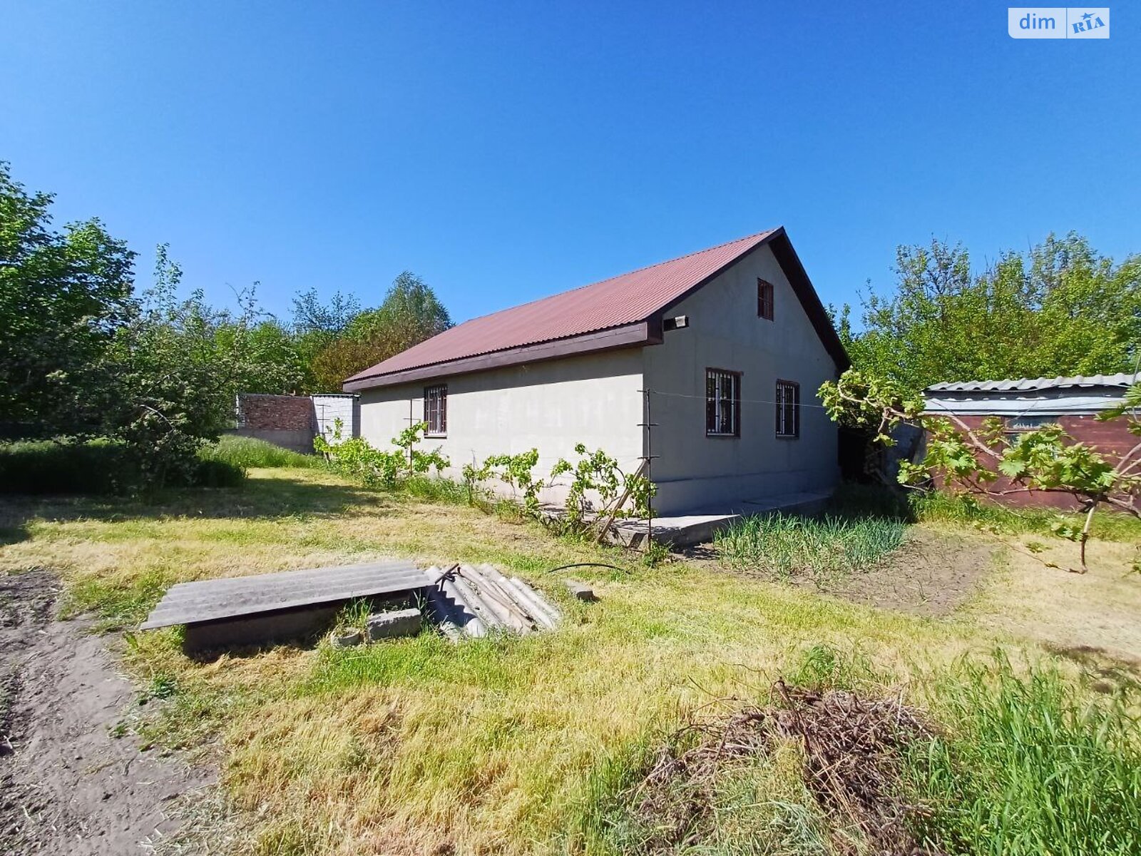одноэтажный дом с гаражом, 70 кв. м, пеноблок. Продажа в Днепре район Самаровка фото 1 одноэтажный дом с гаражом, 70 кв. м, пеноблок. Продажа в Днепре район Самаровка фото 1