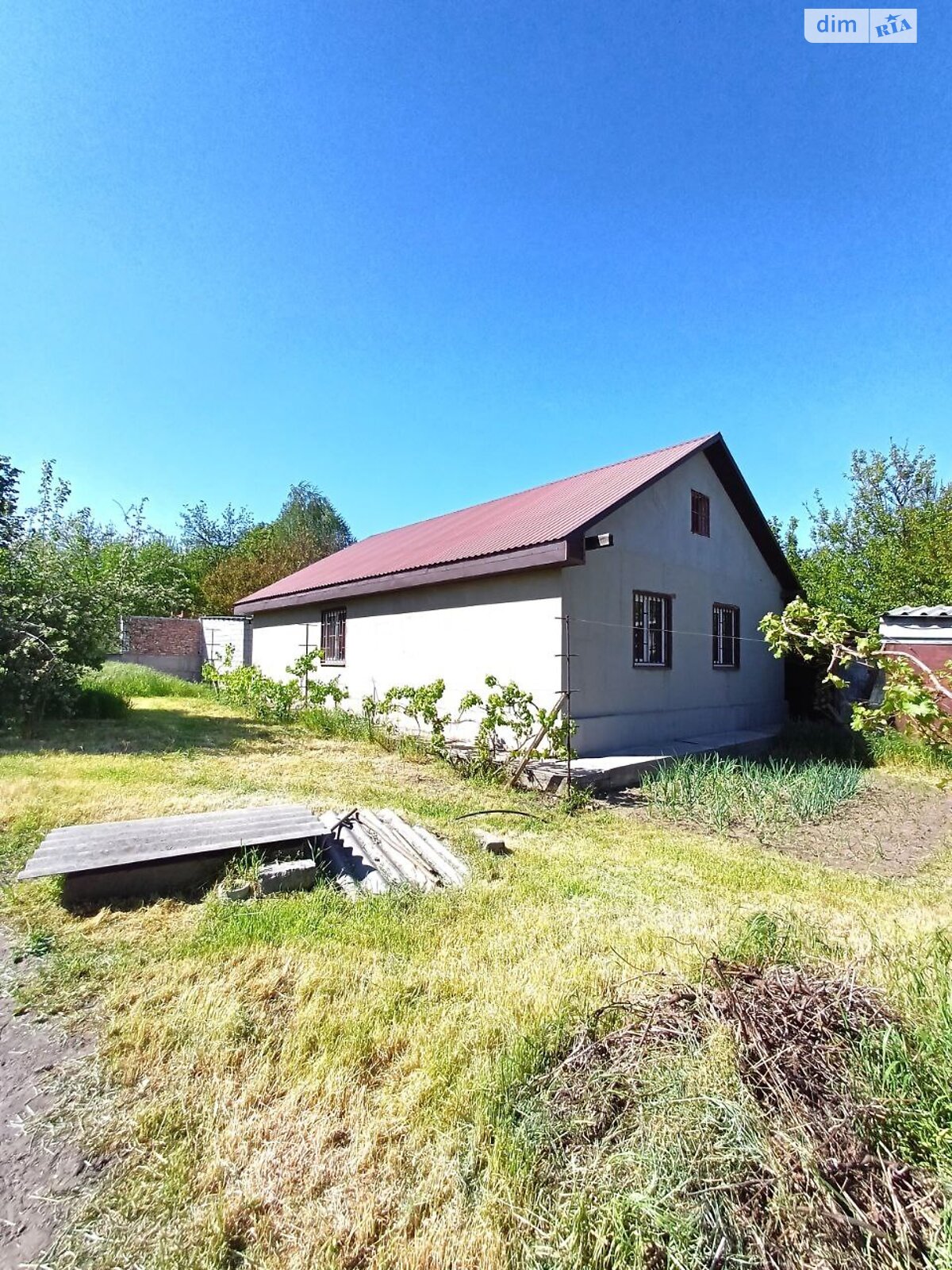 одноэтажный дом с гаражом, 70 кв. м, пеноблок. Продажа в Днепре район Самаровка фото 1 одноэтажный дом с гаражом, 70 кв. м, пеноблок. Продажа в Днепре район Самаровка фото 1
