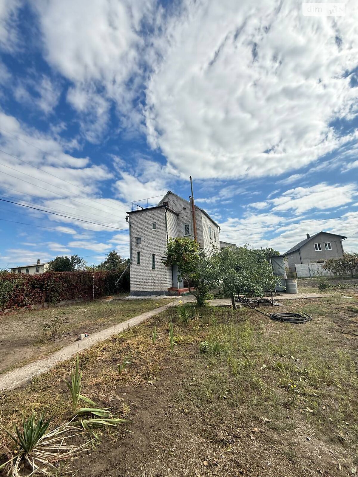 двоповерховий будинок з верандою, 59.7 кв. м, цегла. Продаж у Слобожанському фото 1