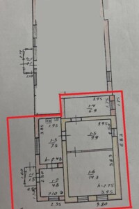 одноэтажный дом, 46 кв. м, дерево и кирпич. Продажа в Днепре район Шевченковский фото 2