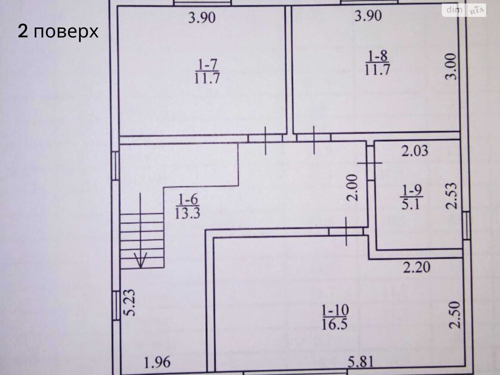 двоповерховий будинок з верандою, 121.8 кв. м, цегла. Продаж в Дніпрі, район Соборний фото 1