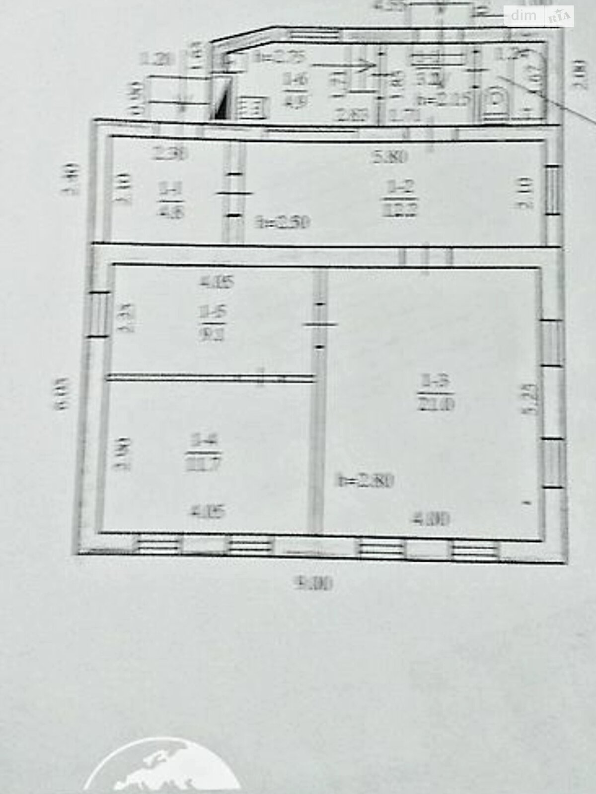 одноповерховий будинок, 72 кв. м, цегла. Продаж в Дніпрі, район Таромське фото 1