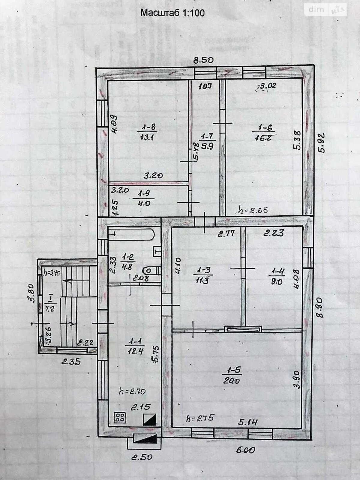 двоповерховий будинок з гаражем, 200 кв. м, шлакоблок. Продаж в Дніпрі, район Таромське фото 1 двоповерховий будинок з гаражем, 200 кв. м, шлакоблок. Продаж в Дніпрі, район Таромське фото 1