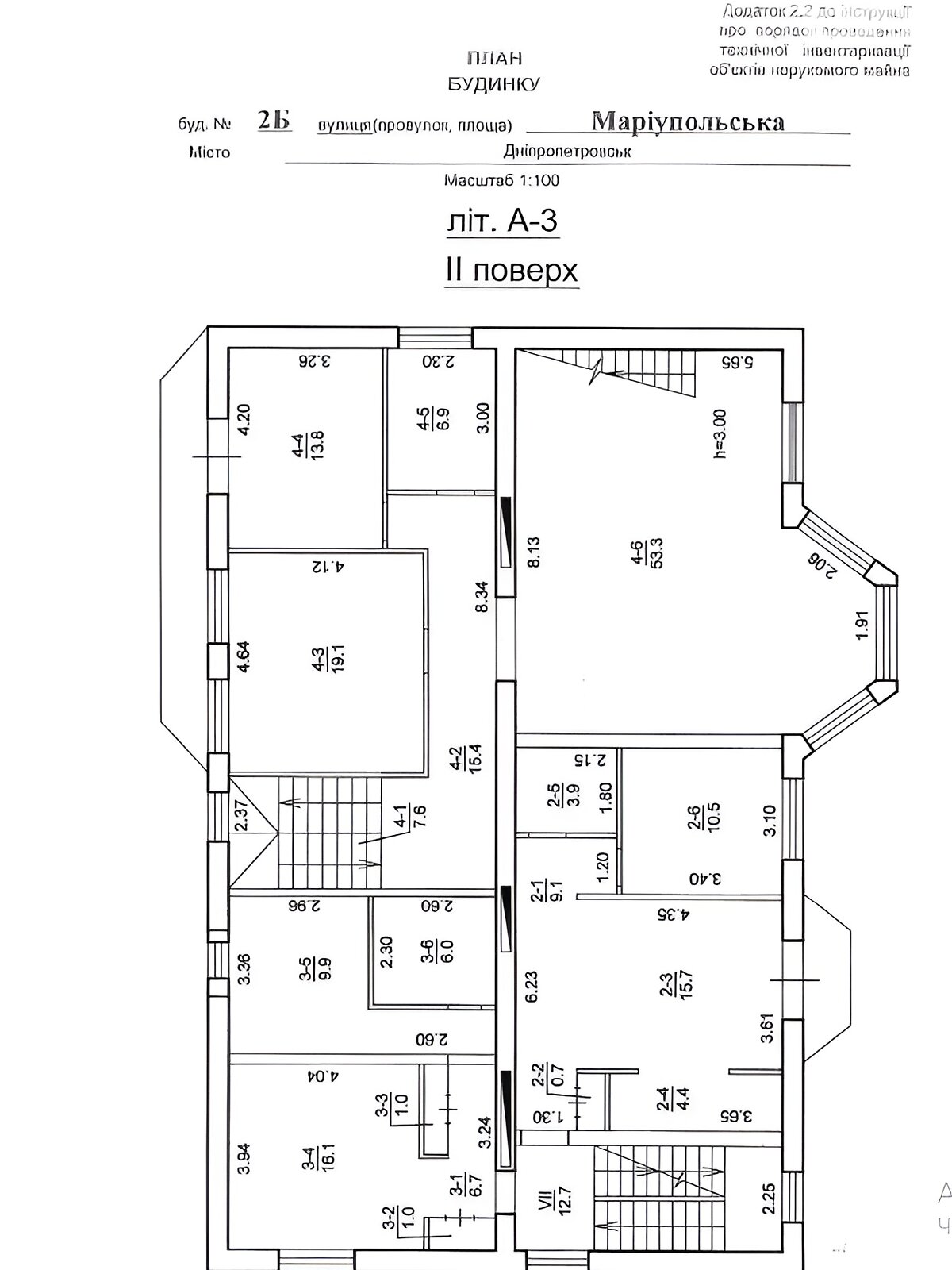 триповерховий будинок, 643.2 кв. м, цегла. Продаж в Дніпрі, район Воронцова фото 1