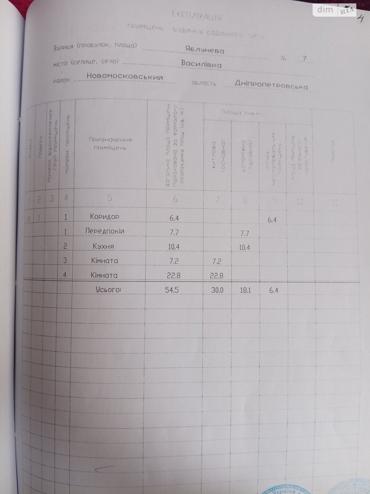одноэтажный дом, 81 кв. м, кирпич. Продажа в Днепре фото 1 одноэтажный дом, 81 кв. м, кирпич. Продажа в Днепре фото 1