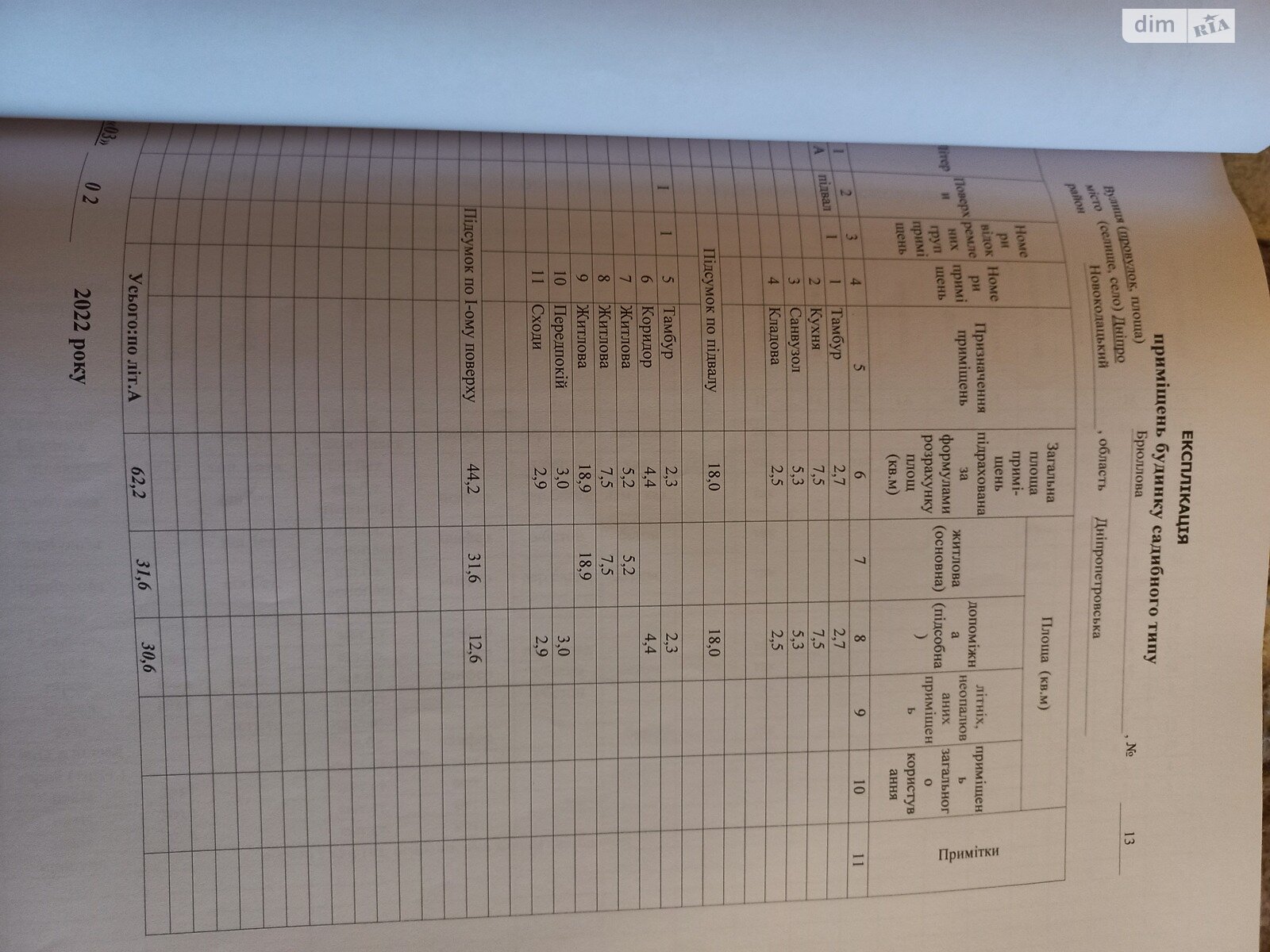 одноповерховий будинок з гаражем, 63 кв. м, шлакоблок. Продаж в Дніпрі, район Західний фото 1